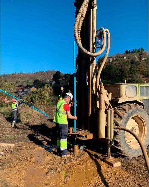 Máquina para sondeos